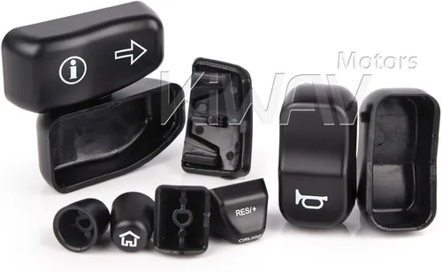 Vista 7 de KiWAV Tapas de interruptor negras, 11 piezas compatibles con Harley 14-17 FLHTCUTG, 14-18 FLHTCUI, 15-16 FLHTCUL, 15-17 FLRT, 15-18 FLHTKL, 16-18