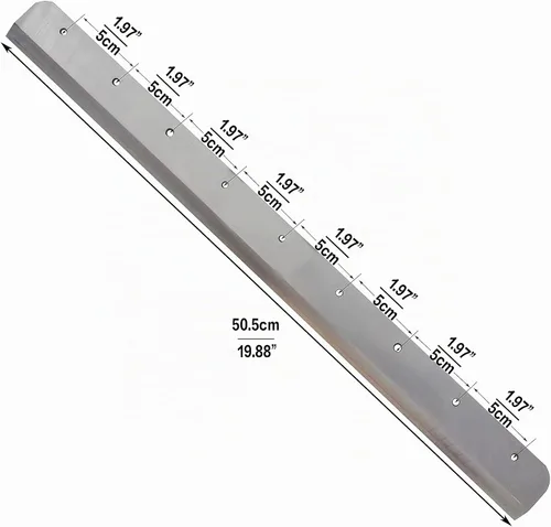 Vista 3 de HFS (R) Cuchilla de corte de papel para cortador de papel HFS de 17 pulgadas resistente Guillotina A3
