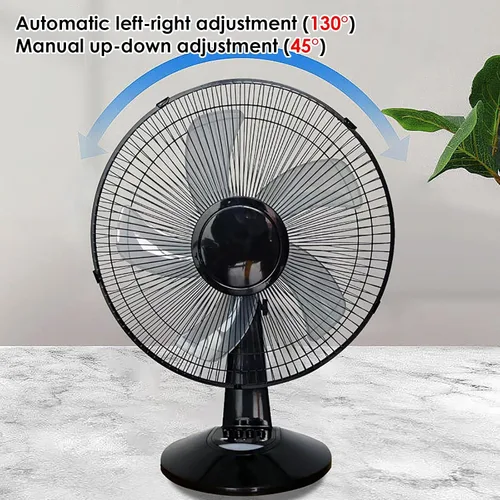 Vista 5 de Ventilador alimentado por energía solar, ventilador de mesa