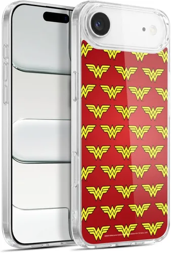 Vista 138 de Head Case Designs Funda de gel suave con licencia oficial de Wonder Woman DC Comics Classic Logos compatible con Apple iPhone 7 Plus/iPhone 8 Plus