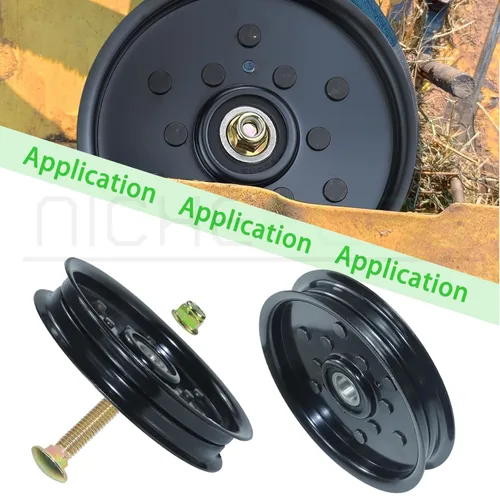 Vista 5 de AUC16698 Polea tensora para John Deere Z225 Z425 Z445 265 345 2-1 Paquete