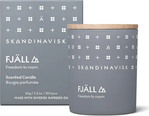 Vista 18 de Skandinavisk HAV - Vela perfumada 'Sea' Mini. Notas de fragancia: Spray de sal y algas marinas, espino y rosa de playa. 2.3 oz.