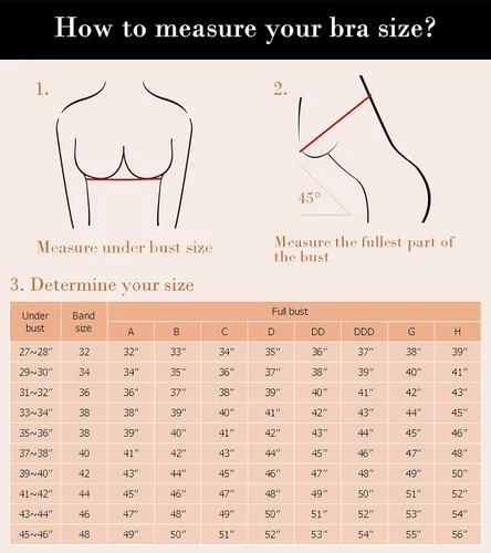 Vista 6 de HACI Sujetador minimizador para mujer, cobertura completa, sin relleno