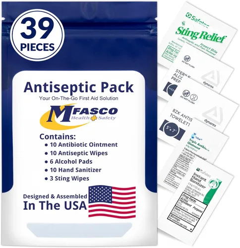 Vista 12 de Kit de primeros auxilios Suministros de recambio Paquete de medicamentos para rellenar kits pequeños o viajar