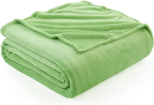 Vista 25 de Hansleep Manta de forro polar para sofá beige, súper suave manta de franela esponjosa y acogedora para todas las estaciones, beige, manta de 50x60