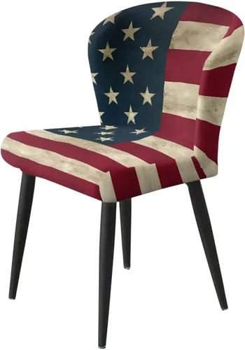 Vista 227 de American Eagle - Juego de 2 fundas para taburetes de bar para sillas de comedor, impermeables, antideslizantes, tamaño universal