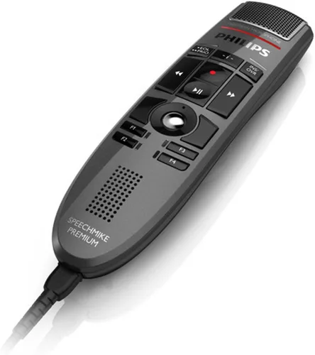 Vista 6 de PHILIPS SMP3700 SpeechMike Premium Touch Precisión USB Micrófono - Operación con Botón. Reemplazo PowerMic