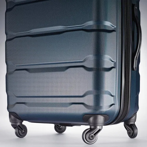 Vista 7 de Samsonite Omni - Juego de 3 piezas con accesorios para equipaje, verde azulado, Equipaje rígido con ruedas