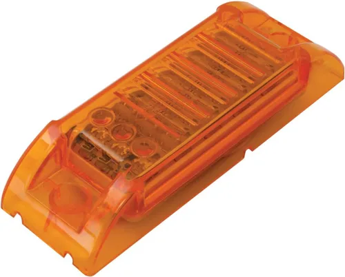 Vista 3 de Grand General 77664 - Luz LED rectangular ámbar para camiones, remolques, caravanas, autobuses y vehículos utilitarios