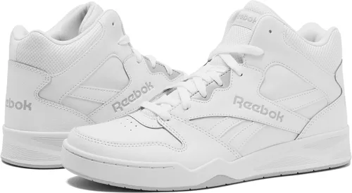 Vista 6 de Reebok Royal BB4500 Hi2 High Top Sneakers for Men, Black or White Mens Basketball Shoes, Medium or Wide Width Size 7 to 14 Athletic Mens Shoes