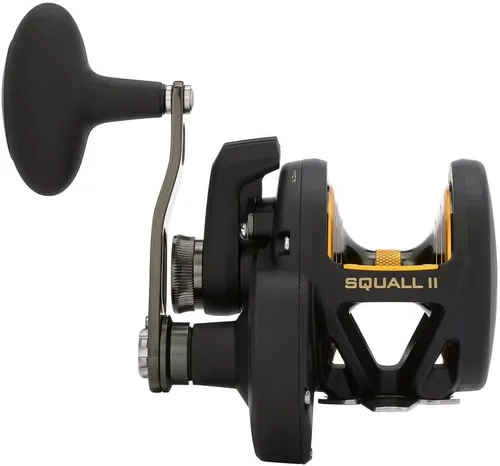 Vista 4 de ¡Nuevo! Carrete de pesca convencional Penn Squall II Level Wind