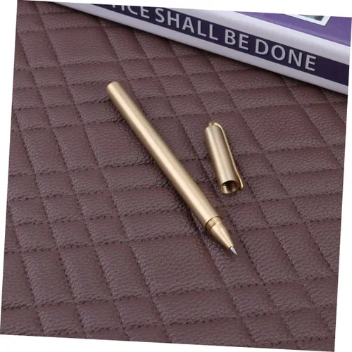 Vista 2 de STOBOK Come Pen Signature Plumas Sign Pen Gel Pen Suministros de Oficina Bolígrafos Vintage