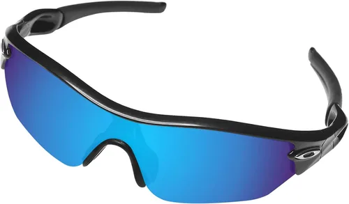 Vista 2 de BroLizard - Lente polarizada para gafas de sol Oakley Radar Edge OO9184, azul