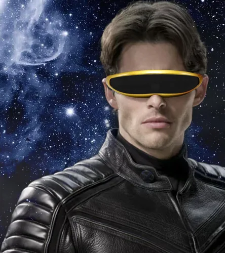 Vista 2 de SHEEN KELLY Futuristic Narrow Cyclops Mirrored Sunglasses For Men Women Cosplay Adult Rave Party Glasses Wrap