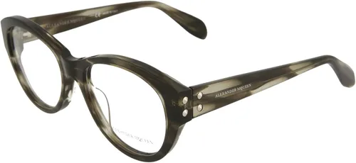 Vista 2 de Alexander McQueen Marcos ópticos redondos Avana Avana para mujer AM0053O-30000732-008