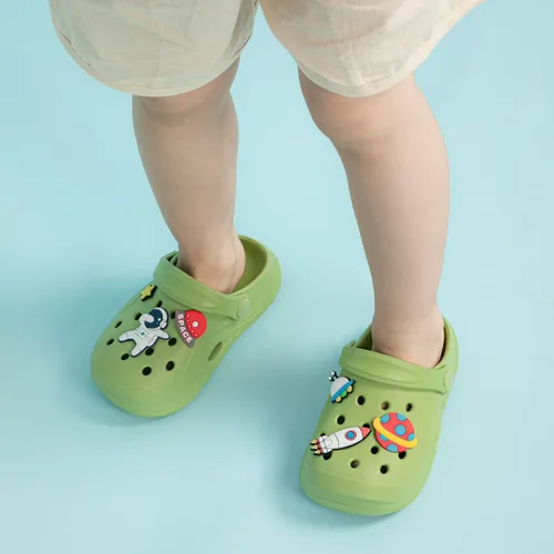 Vista 3 de Casazoe Zuecos de agua para niños y niñas pequeños, sandalias de agua sin cordones, ligeras, para exteriores, verano, playa, piscina