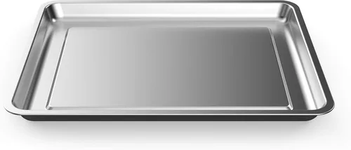 Vista 11 de Megachef Horno electrónico multifunción de 360 grados con tecnología de aire caliente, cromo plateado, capacidad de 25 litros