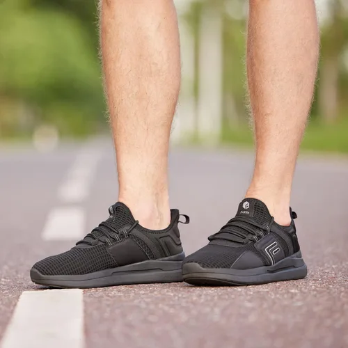 Vista 6 de FitVille Tenis anchos para hombre, zapatos deportivos para correr por carretera con puntera ancha, núcleo fresco