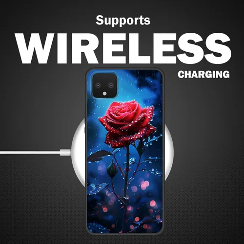 Vista 439 de Funda delgada para Google Pixel 4 XL, funda delgada de silicona de TPU suave a prueba de golpes para Google Pixel 4 XL, astronauta Galaxy