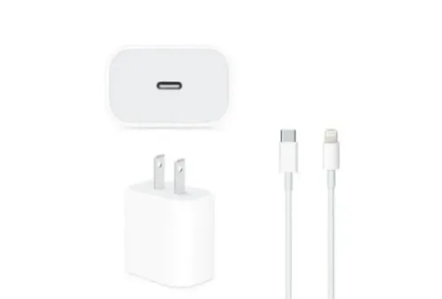 Vista 2 de Cargador Iphone Carga Rapida 25w