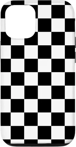Vista 28 de Checked Chessboard Black Case for iPhone 17