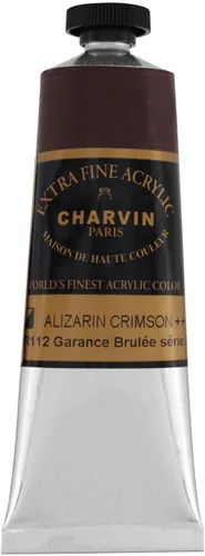 Vista 27 de Charvin Pintura acrílica profesional extrafina – verde absenta, tubo de 2.1 fl oz, pigmentos de triple fresado, resistente a la luz, pinturas