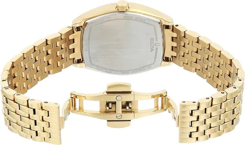 Vista 6 de Bulova reloj de cuarzo tono dorado movimiento (modelo 97M116)
