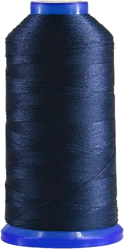 Vista 15 de Selric [1200 yardas/26 colores disponibles] Tex 135 Hilo de nailon unido para costura de cuero 420D/3 T135#138 Hilo de tapicería resistente