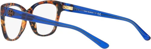 Vista 6 de Tory Burch TY2079 - Lentes para mujer color azul flake tortuga 51 Azul Flake Tortoise