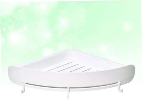 Vista 4 de Cabilock Cesta de ducha para baño, estante de almacenamiento con ventosa, estante montado en la pared, perfecto para cocina, inodoro y baño
