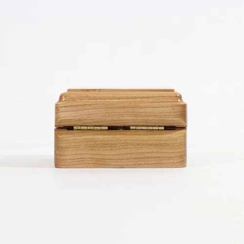 Vista 5 de LifeSong Milestones Caja de recuerdo de madera personalizada, regalos de primera comunión para niños, joyero, regalos de bautizo para niños, regalos