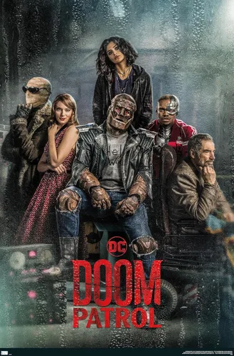 Vista 9 de Trends International DC Comics TV Doom Patrol - Póster de pared de hoja del grupo uno