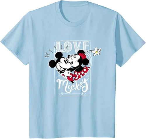 Vista 9 de Disney Mickey & Minnie Mouse Love Mickey - Camiseta para el día de San Valentín