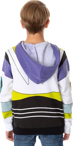 Vista 3 de Disney Toy Story Buzz Lightyear Space Ranger - Sudadera con capucha para niño