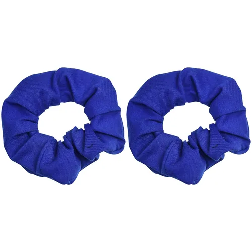 Vista 18 de Set of 2 Large Solid Scrunchies (Beige)