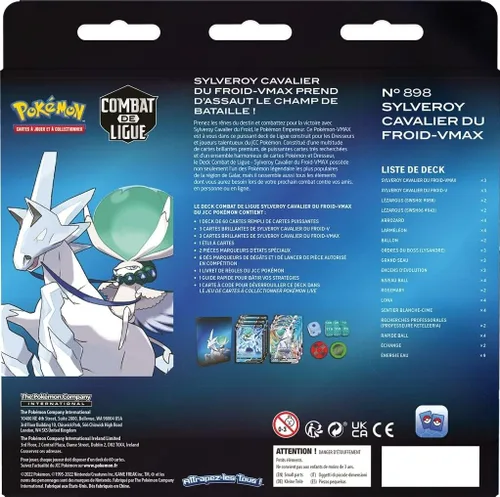 Vista 2 de Cartas Pokémon: Ice Rider Calyrex VMAX League Battle Deck