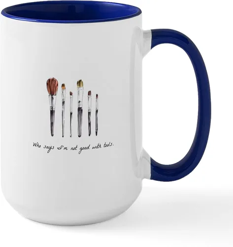 Vista 32 de CafePress Taza de café de cerámica para profesor/matemáticas inglesas, taza de té de 15 onzas
