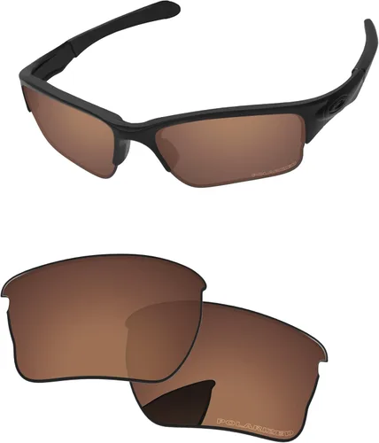 Vista 16 de Lentes de repuesto para gafas de sol Oakley Quarter Jacket OO9200 24K dorado