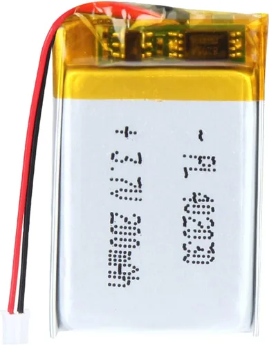 Vista 24 de 503040 3.7V Lipo Batería 600mAh Batería recargable de polímero de litio con conector JST PH2.0.000 in para dispositivo electrónico