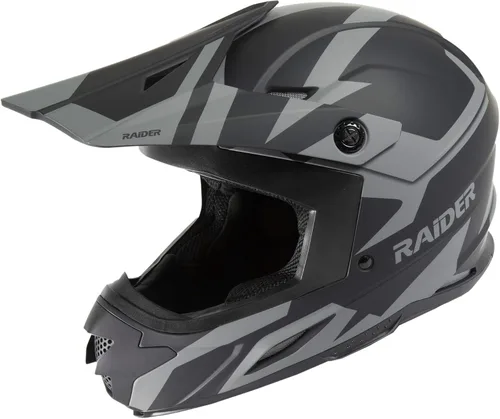 Vista 11 de Raider Off Road Z7 MX unisex para adultos (negro mate) (negro mate, talla M)