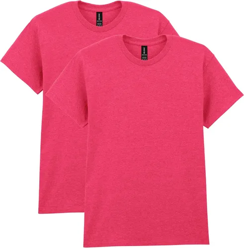 Vista 47 de Gildan Camiseta de algodón pesado para adultos, estilo G5000, paquete múltiple Gris ceniza (paquete de 2)