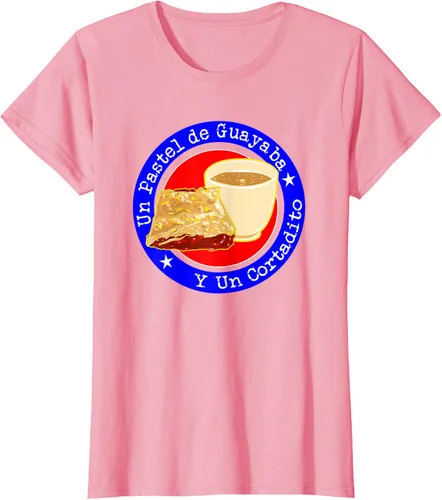 Vista 11 de Divertido desayuno cubano café guayaba guayaba café camiseta Negro