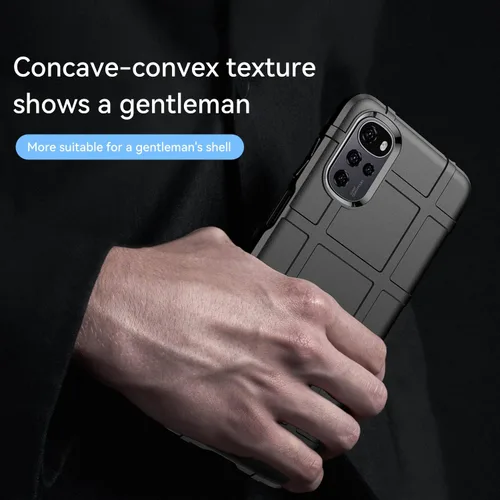 Vista 6 de Funda delgada para Motorola G22, funda para Moto E32, funda para Moto E32S, resistente funda protectora con protección de grado militar a prueba