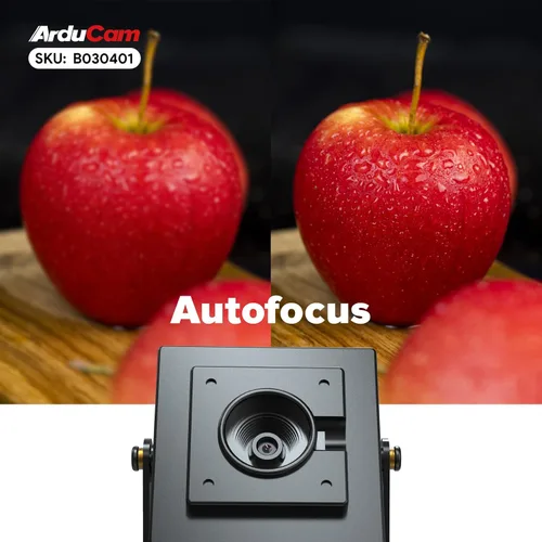Vista 7 de Arducam Módulo de cámara USB de enfoque automático de 12 MP con HDR, cámara web USB Raspberry Pi, cámara Lightburn con múltiples resoluciones de IA