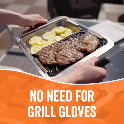 Vista 8 de Yukon Glory™ SEAR 'N SERVE - Juego para asar y servir (BBQ 'N SERVE - Juego de parrilla y asador)