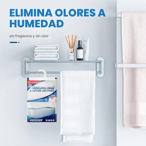 Vista 7 de Vacplus Absorbedor de humedad, 14 onzas colgantes, fuerte absorción, sin