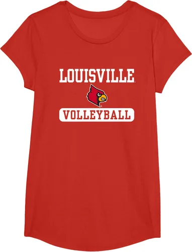 Vista 11 de Louisville Cardinals - Camiseta con licencia oficial de voleibol, Negro