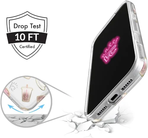 Vista 285 de VELVET CAVIAR Funda para iPhone 15, compatible con MagSafe, probada contra caídas de 10 pies, fundas protectoras de diseño, leopardo color rosa