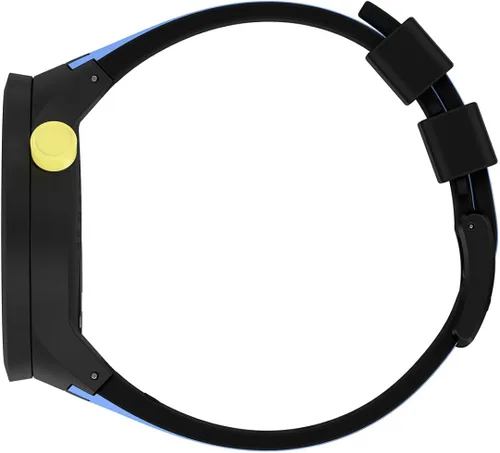 Vista 3 de Swatch Reloj de cuarzo biocerámico de viaje por día, Negro
