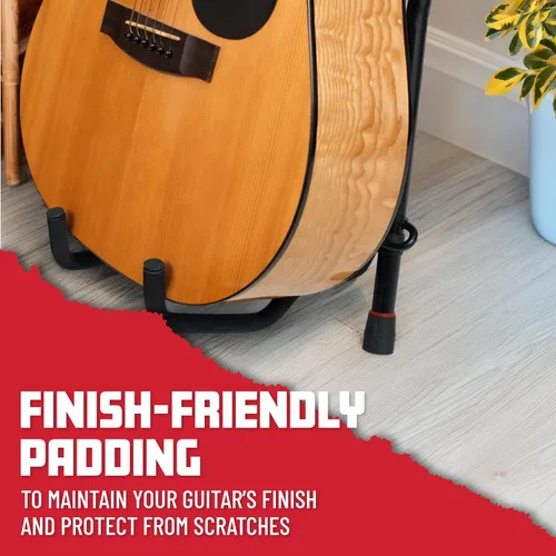 Vista 5 de Gator Frameworks - combinación de asiento para tocar y apoyar la guitarra (GFW-GTR-SEAT)
